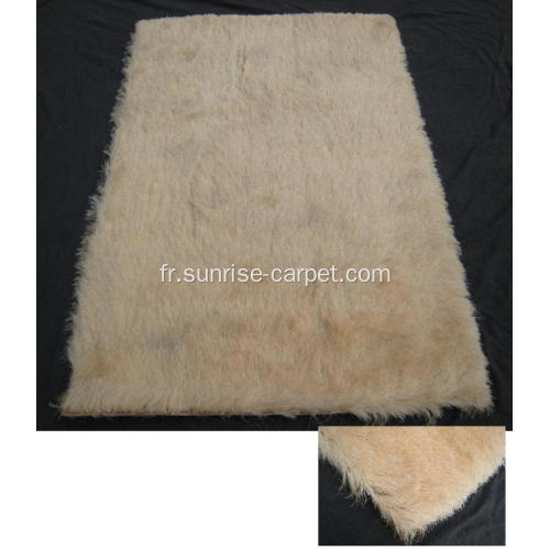 Polyester 150D Tapis Shaggy Avec Pile Longue